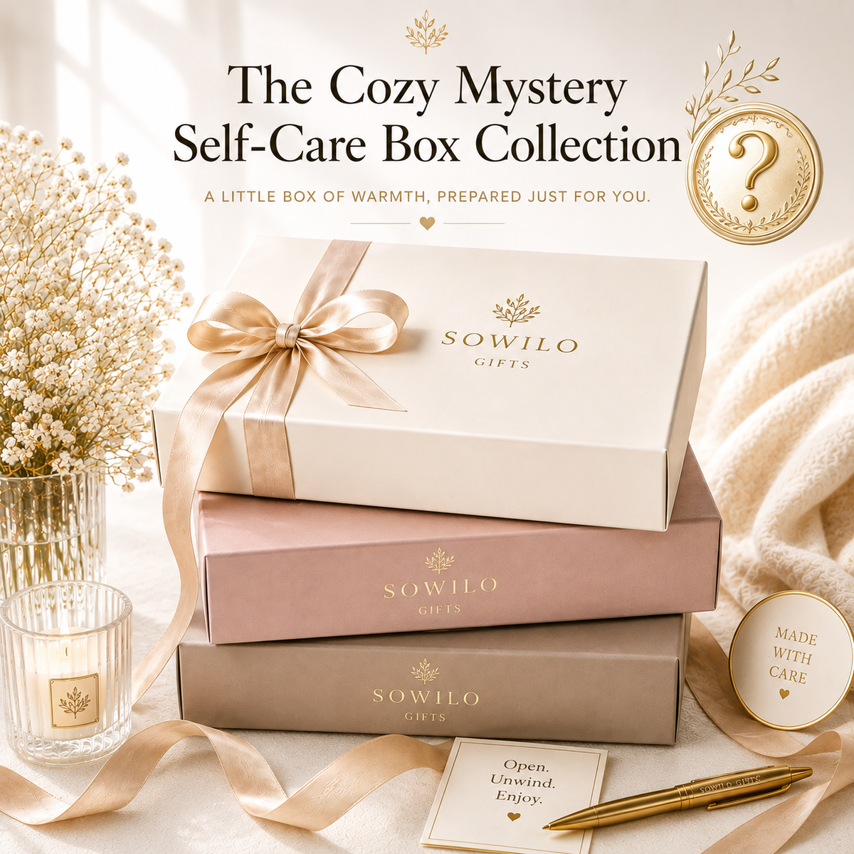 Mystery Self-Care Gift Box for Women | Sowilo Gifts