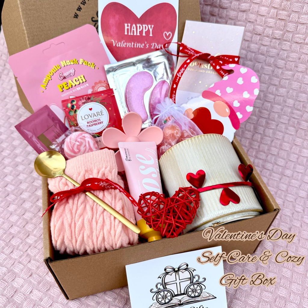 Relax Self-Care Gift Box – Cozy Spa Set with Treats