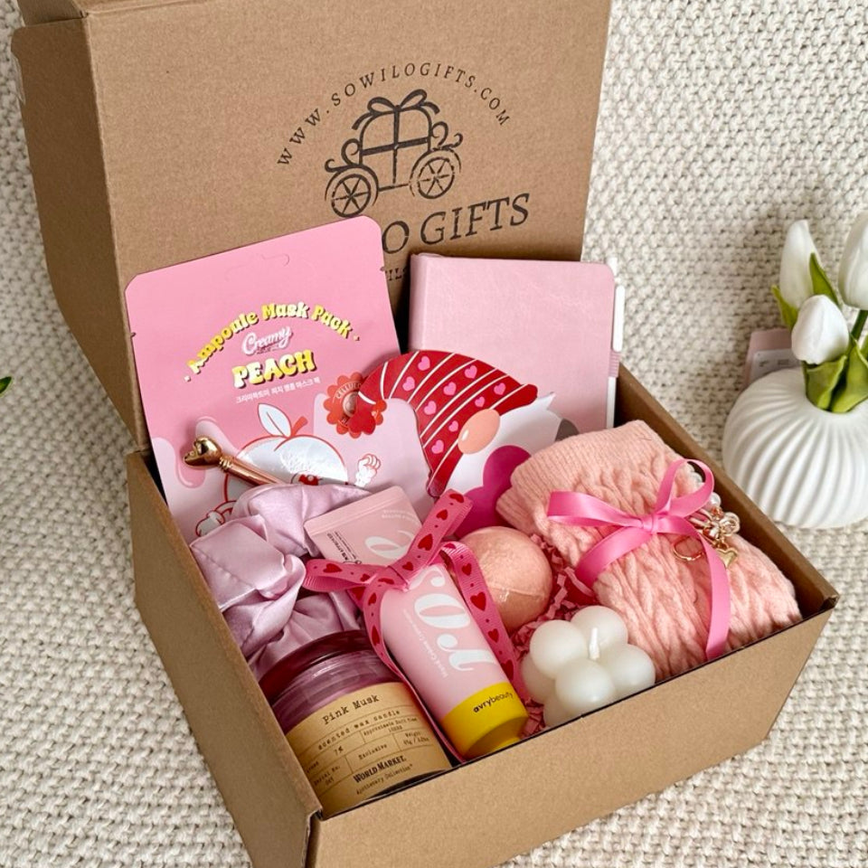 Blush Love Box – Self-Care & Stationery Gift 💗